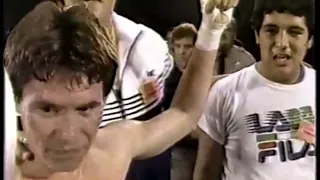 Este Dia En El Boxeo. Julio Cesar Chavez destruye Roger Maywether.