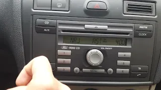 Débloquer l'autoradio gratuitement FORD FIESTA (6000CD)