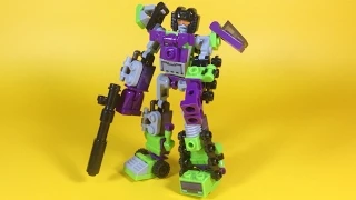 Kre-O Transformers Micro-Changers Combiners CONSTRUCTICON DEVASTATOR Review - Unboxing, Build & Play