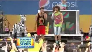 Latest  LMFAO I'm In Miami Trick New York Version Short Live at 2012 Good Morning America Concert