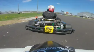 2024 OVKA 100cc Masters Charity Race Heat 2