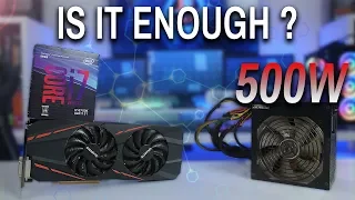 Is a 500W PSU Enough For A High-End Gaming System in 2018 (8700K + GTX 1080Ti)
