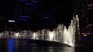 Fountain show at Hotel Bellagio (2016)