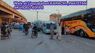 Walking Through Liaquatabad, Karachi, Pakistan | Full Mooni Vlogs | 4K UHD Videos