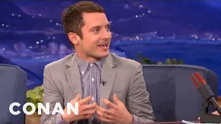 Elijah Wood Is Crazy About "Game Of Thrones" | CONAN on TBS