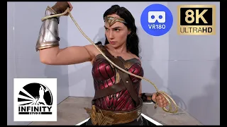 Infinity Studio Wonder Woman Lifesize Bust 8K VR180