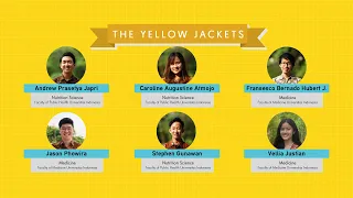 The Winner of APRU Global Health Case Competition 2020 - Universitas Indonesia (The Yellow Jackets)