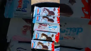 Filling kinder chocolate