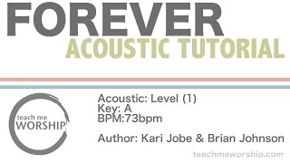 Forever | Acoustic Tutorial