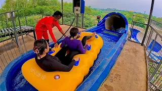 Rocket Blast Waterslide at Wahoo Waterworld Bandung, Indonesia