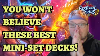 TOP 17 BEST DECKS After the Audiopocalypse Mini-Set! Hearthstone Festival of Legends