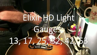 How to Change Strings on an Acoustic Guitar: Gibson J200 and Elixir HD Light Acoustic Guitar Strings