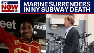 Marine surrenders in NYC subway choking death  | LiveNOW from FOX