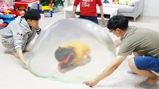 Boram faz um lodo gigante ♥ Boram and friends make a Giant slime