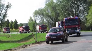 Straż Pożarna: Wielki przejazd alarmowy Kompanii Gaśniczej ,,GRODZISK" WOO!