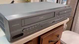 Magnavox MWD2205 DVD VCR VHS Combo 4-HEAD Recorder