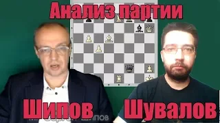 Анализ партии Евгений Шувалов - Сергей Шипов. Дебют Рети