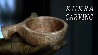 #KUKSA (#кукса) саамская кружка.Изготовление кружки из березы.
