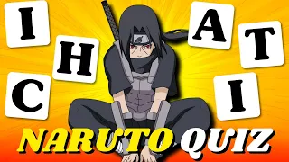 Guess the NARUTO CHARACTER by Their SCRAMBLED NAME 🦊🧠 Naruto Quiz