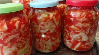 Самая вкусная квашенная капуста на зиму, проверено временем.