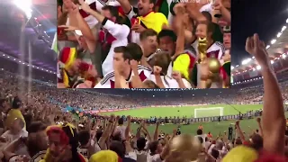 LIVE-REACTION: German fans at the World Cup Final 2014 in Brazil (Germany - Argentina)
