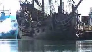 Black Pearl Fires Cannons