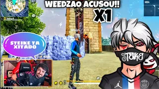 STEIKE XITADO!! WEEDZAO ACUSOU O STEIKE DE XIT E VEJA NO QUE DEU