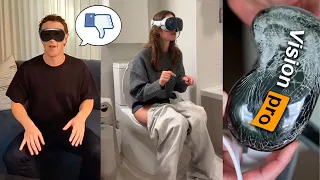 Apple Vision Pro Is a Meme! | Vision Pro TikTok Memes Compilation