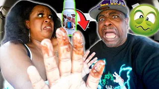 Forgot To Wash MY HANDS Prank On Boyfriend! BAD IDEA..