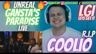 THIS WAS UNREAL LIVE Coolio ft. L.V. “Gangsta's Paradise” on the Howard Stern Show (1995) REACTION