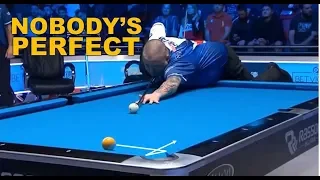 Nobody's Perfect - When Pro's missing easy shots - WC Pool 2019