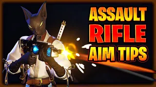 Secret Aim Tips from an UNREAL Player - Improve Assault Rifle Aim Quickly in Fortnite