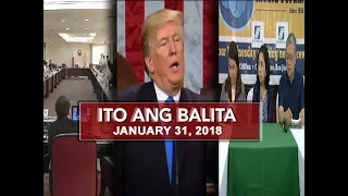 UNTV: Ito Ang Balita (January 31, 2018)