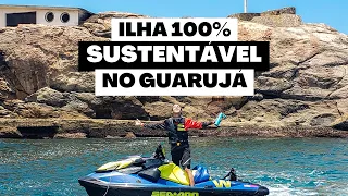 Rolê com o Jetski Sea Doo GTI 130 2020 | A história REAL da Ilha dos Arvoredos - Guarujá SP