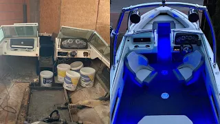 Sea Ray Seville Bowrider 89 restoration process