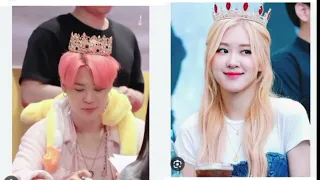 #chooseyourgift Jimin VS Rose _Jirose_Best 🔥 /BTS Jimin And Blackpink Rose #kpop #blackpink