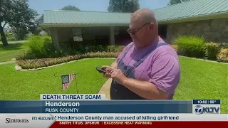 Henderson man targeted by death threat scam via text messages