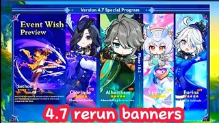 BIG UPDATE!! 4.7 BANNERS, REDEEM CODE, NEW ABYSS, AND PRIMOS-genshin impact