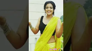 #Haseena malik in saree ❤ #gulki looks cute status 💖#madam sir status #shorts #whatsapp status