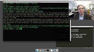 How to install virtualenv on Mac OSX [SCREENCAST]