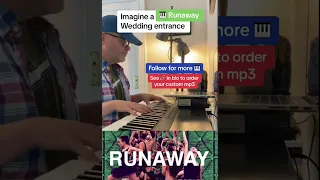 Runaway (Kanye West) & Canon in D wedding entrance on piano