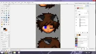 Tutorial- how to make heads blink on graal using gimp! (OLD)