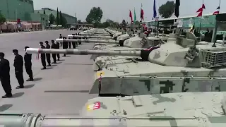 ‪Tank Al Khalid-1 handed over to Armoured Corps Regiment‬ #Pakistan