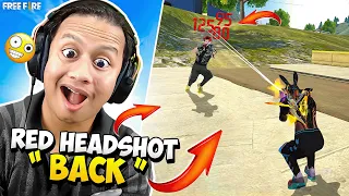 Red Damage Back in Free Fire 😱 Only Red Headshots with Evo Scar & Thompson - Tonde Gamer