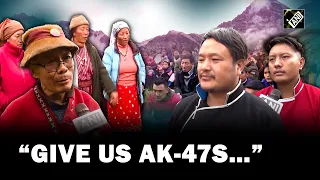 “Give us AK-47s…” Residents of border village in Arunachal ready to take up arms against China