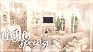 - Light Spring Family Home - Bloxburg Speedbuild - Nixilia -