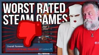 PLAYING THE WORST REVIEWED STEAM GAMES