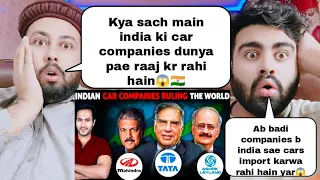 How INDIAN Car Companies Are Taking Over The World | Pakistani real reaction