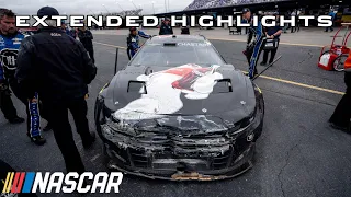 Wild race, dramatic finish and words exchanged at Darlington Raceway | Extended Highlights