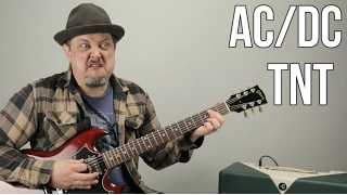 AC/DC - TNT - How to Play TNT by ACDC Angus Young - Easy Power Chords